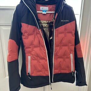 Columbia Red and Black Insulated Jacket